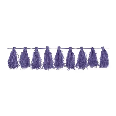 Girlang Tofsar Mörklila