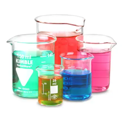 Glasbägare Mätglasset