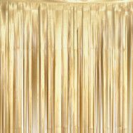 Glitterdraperi Guld