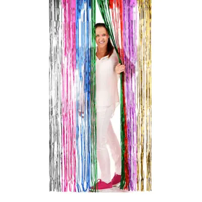 Glitterdraperi Regnbåge