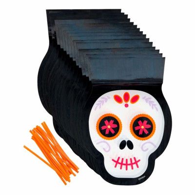 Godispåsar Dödskalle Halloween - 15-pack