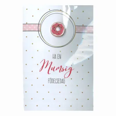 Gratulationskort Ha En Mumsig Födelsedag