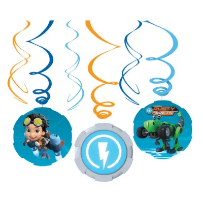 Hängande dekoration Rusty Rivets 6-pack