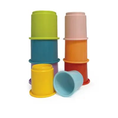 Happy Baby Stapelmuggar Rainbow - Happy baby -  Leksaksaffären