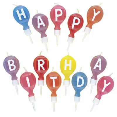 Happy Birthday tårtljus