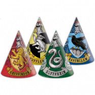 Harry Potter Hogwarts Houses Hattar 6-pack