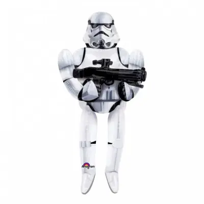 Heliumballong airwalker Stormtrooper 83 x 177 cm