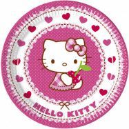 Hello Kitty, Tallrik 23 cm 8 st