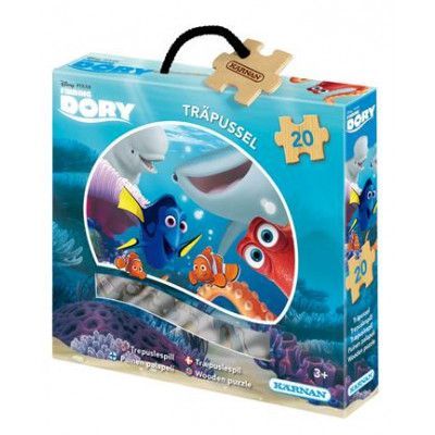 Egmont Kärnan Disney Hitta Doris, Träpussel 20 bitar