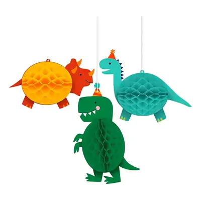 Honeycomb Happy Dino Birthday - 3-pack