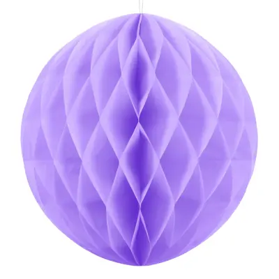 Honeycomb Lila Hängande Dekoration - 10 cm