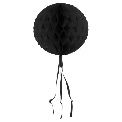 Honeycomb Rund Svart 30cm