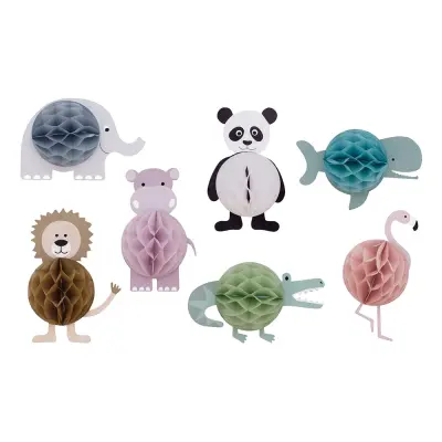 Honeycombs Safari Party - 7-pack