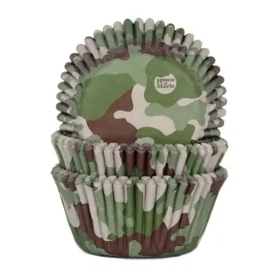 House of Marie Muffinsformar Kamouflage - 50-pack