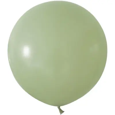 Jätteballong Rund 61cm Olivgrön