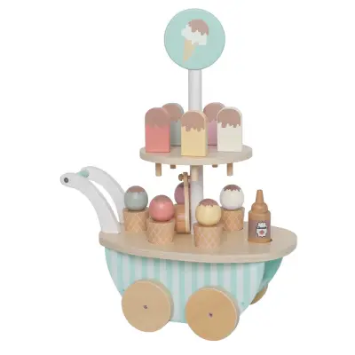 Jabadabado Glassvagn Randig - Jabadabado -  Leksaksaffären