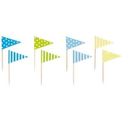 Jabadabado JaBaDaBaDo, Party picks 16-pack Blå