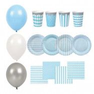 Jabadabado Partypaket Litet Ljusblått