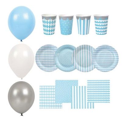 Jabadabado Partypaket Litet Ljusblått