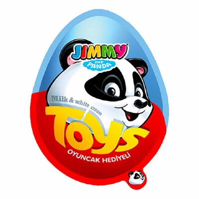 Jimmy Surprise Chokladägg - Blå