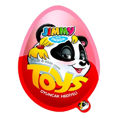 Jimmy Surprise Chokladägg - Rosa