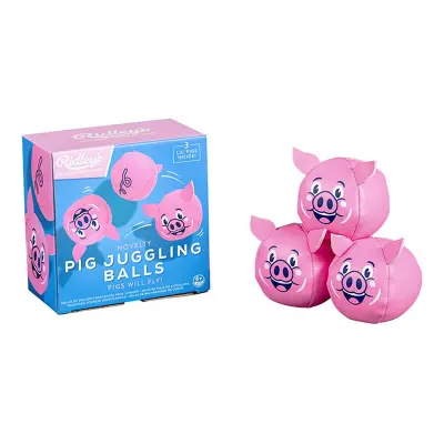 Jongleringsbollar Gris - 3-pack