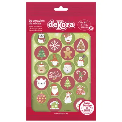 Jul Tårtbilder Ø3,4cm