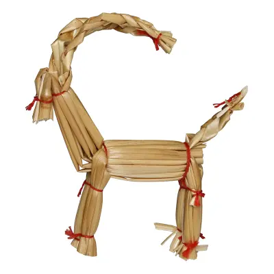 Juldekoration Halmbock