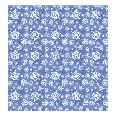 Julpapper Vinter Snöflingor