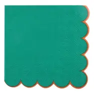 Kaffeservetter Grön/Orange - 12-pack