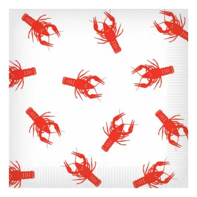 Kaffeservetter Kräftor - 16-pack