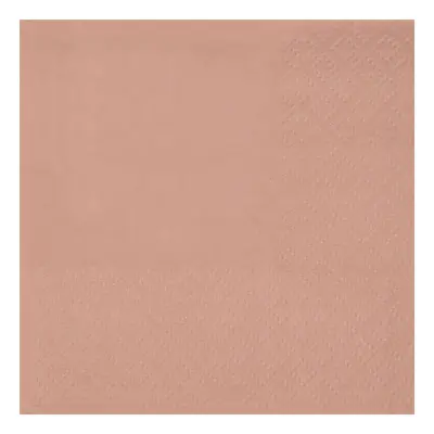 Kaffeservetter Roséguld - 25-pack