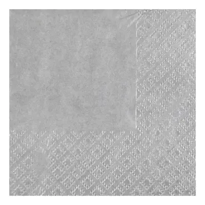 Kaffeservetter Silver - 25-pack