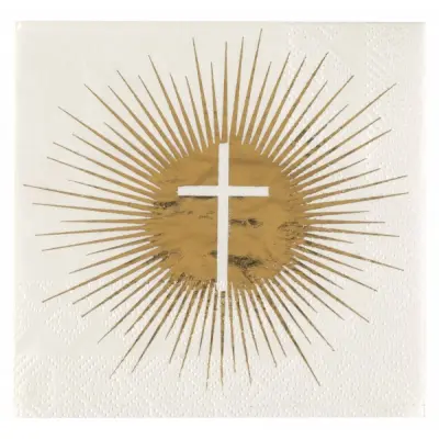 Kaffeservetter till dop eller konfirmation 20-pack