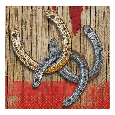 Kaffeservetter Western - 16-pack