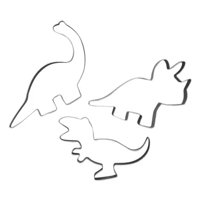 Kakformar Dinosaurier - 3-pack