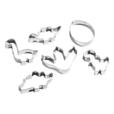 Kakformar Dinosaurier - 6-pack