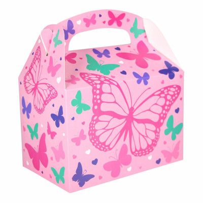 Kalasbox i Papp Fjärilar