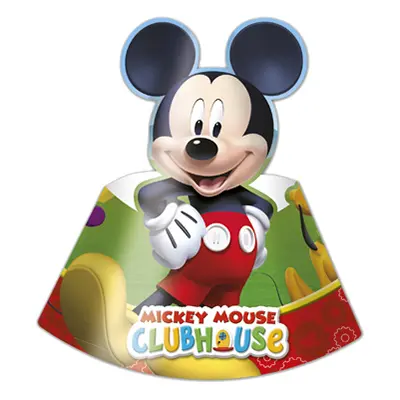 Partyhattar Musse Pigg - 6-pack