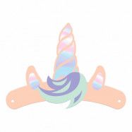 Kalashattar Unicorns & Rainbows Pannband - 6-pack