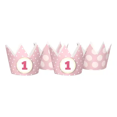 Kalaskronor Ljusrosa - 4-pack