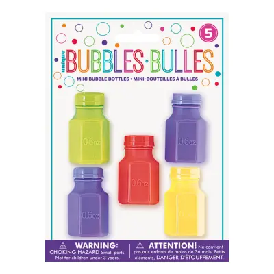 Kalasleksaker Såpbubblor - 5-pack