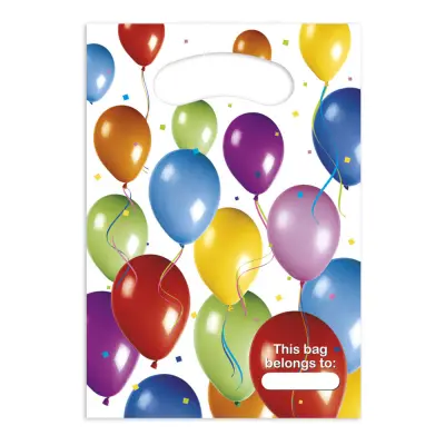 Kalaspåsar Ballonger Flerfärgade - 6-pack