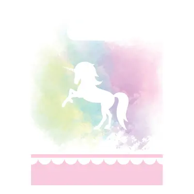 Kalaspåsar Believe in Unicorns - 6-pack