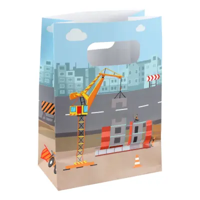 Kalaspåsar Construction Party - 10-pack