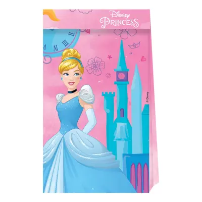 Kalaspåsar Disneyprinsessor - 4-pack