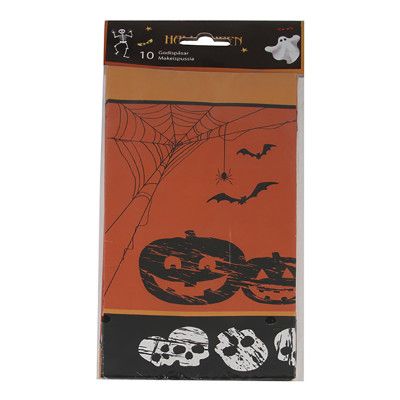 Kalaspåsar Halloween - 10-pack