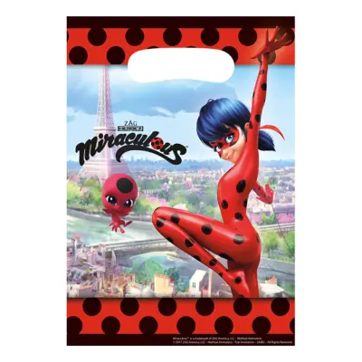 Kalaspåsar Ladybug - 8-pack