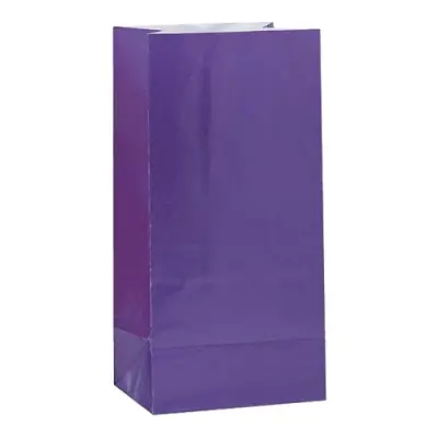 Kalaspåsar Lila - 12-pack