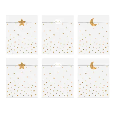 Kalaspåsar Little Star - 6-pack